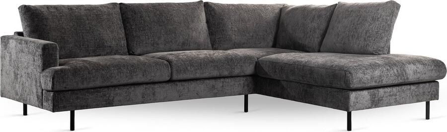 Aether Living Hoekbank Soof Antraciet Haga