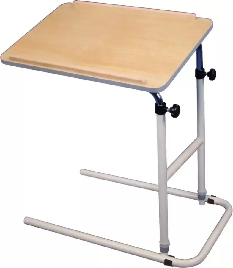Aidapt bedtafel verstelbaar blad zonder wielen