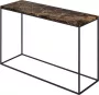 Aime Té Marmeren Sidetable Dark Emperador Bruin 160 x 40 cm Gepolijst - Thumbnail 1