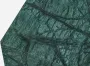 Aime Té Salontafel Marmerblok India Green 100 x 60 x 27 cm Gezoet - Thumbnail 1