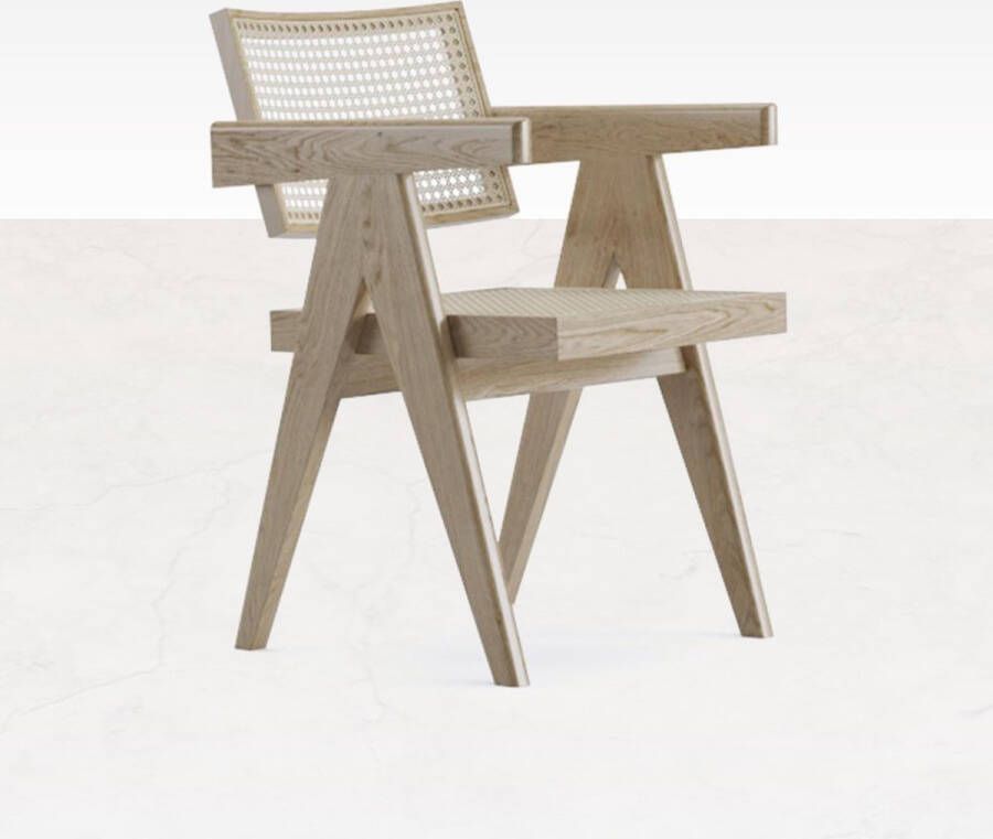 Aime Té Rotan Eetkamerstoel Pierre Blank 59 x 50 x 79