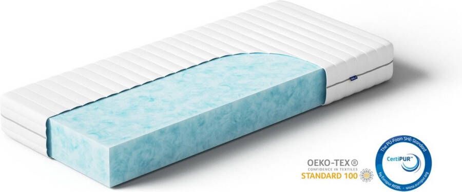 Akkon Koudschuim HR50 Matras 70x185 15 cm dik Hybrid foam Kwaliteitsmatras