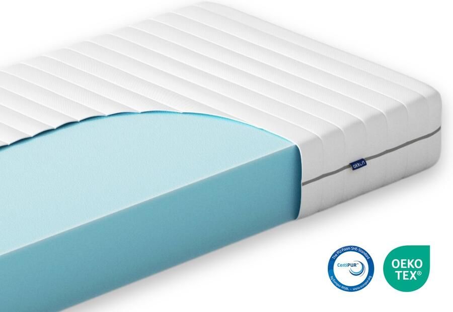 Akkon Koudschuim Matras 90x200 14 cm dik Orthopedisch Hybrid Koudschuim HR45 Premium Kwaliteit 90 x 200 cm 50 nachten proefslapen