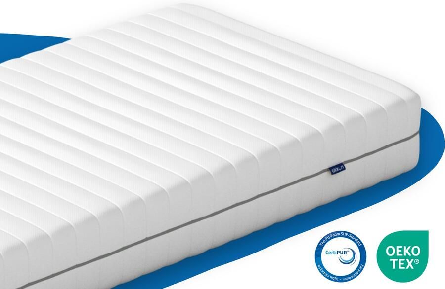 Akkon Matras 140x200 cm Koudschuim 14 cm dik Orthopedisch Hotel kwaliteit Afneembare tijk 50 nachten proefslapen