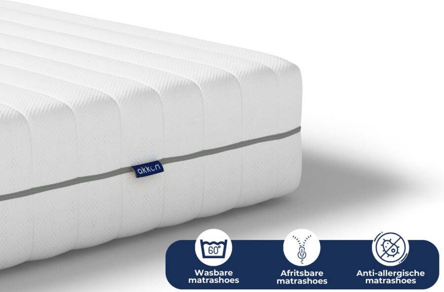 Akkon Matras Koudschuim 100x210 15 cm dik Budget Matras Premium Tijk - Foto 2