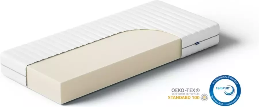 Akkon Comfortfoam Matras 140x200 25 cm dik Polyether SG40 Premium Tijk