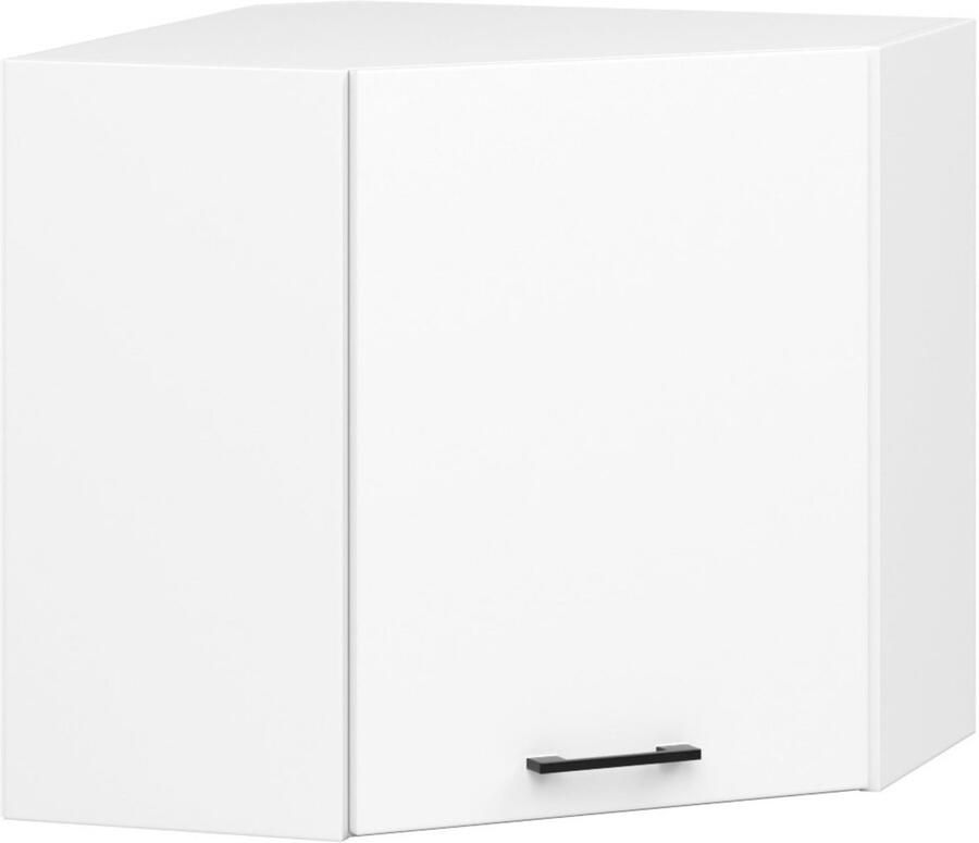 Akord Hoek Keukenkast modulaire OLIWIA W60 60 Hangkast Bovenkast Furniture Factory Wit 60 x 58 x 30 cm