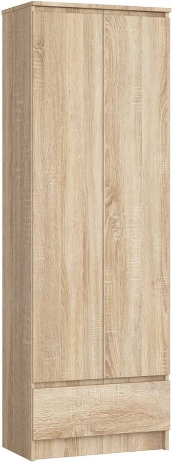 Akord Kantoorkast R60 met 4 Deuren en 1 Lade Furniture Factory Sonoma Eik 60 x 180 x 35 cm