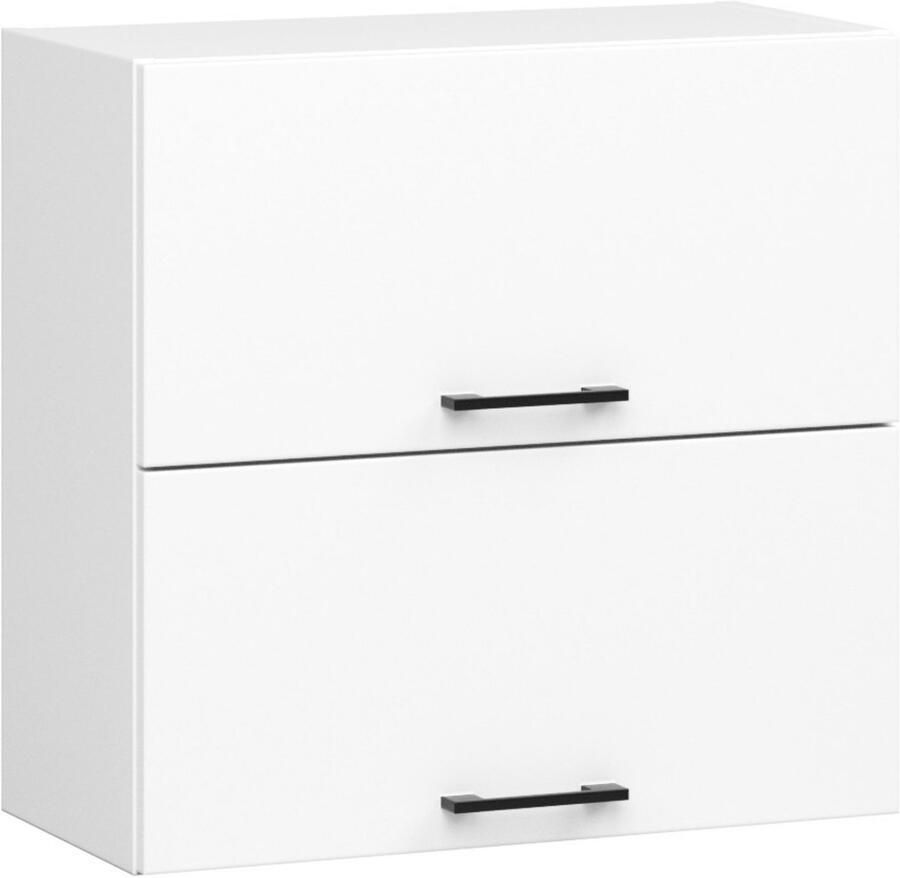 Akord Keukenkast modulaire OLIWIA W60 G2 H580 met 2 Deuren Hangkast Bovenkast Furniture Factory Wit 60 x 58 x 30 cm