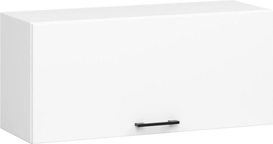 Akord Keukenkast modulaire OLIWIA W80 G1 met 1 Deur Hangkast Bovenkast Furniture Factory Wit 80 x 29 x 30 cm