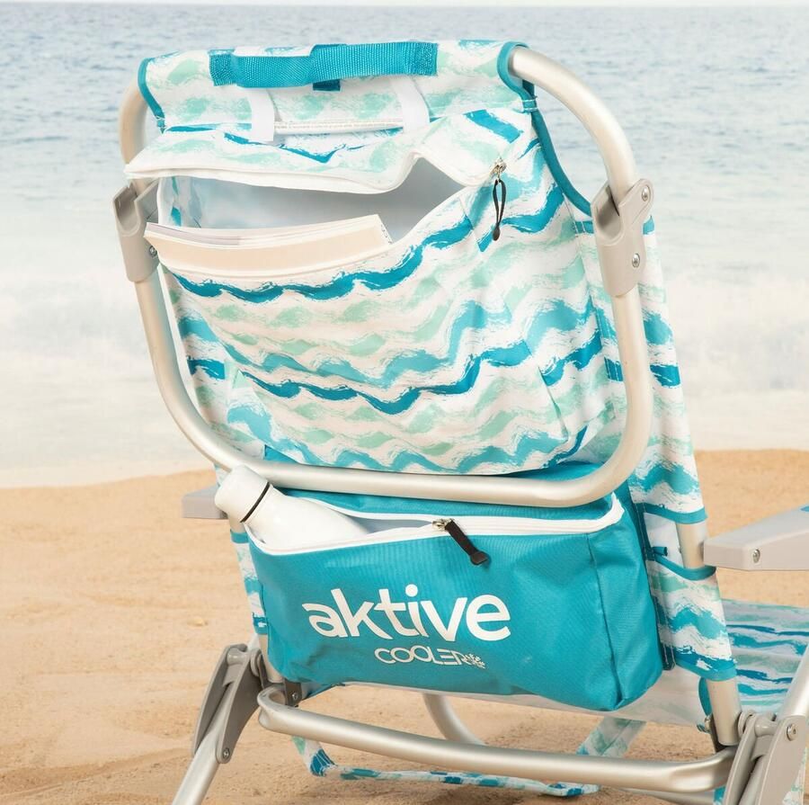 Aktive Strandstoel 50 x 70 x 45 cm (2 Stuks)