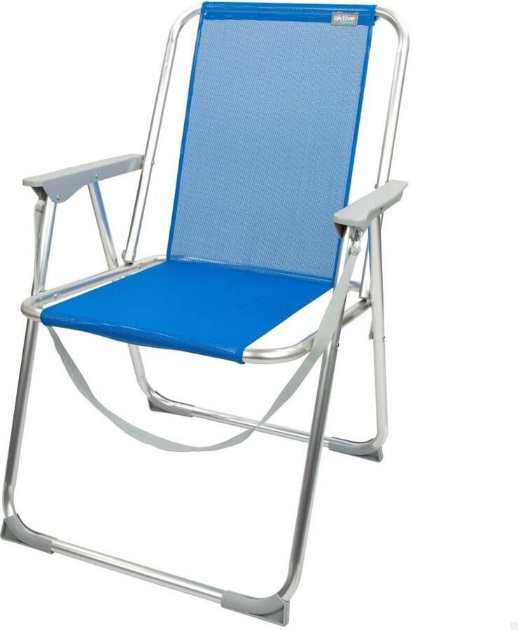 Aktive Vouwbare Stoel Gomera Blauw 44 x 76 x 45 cm (4 Stuks)