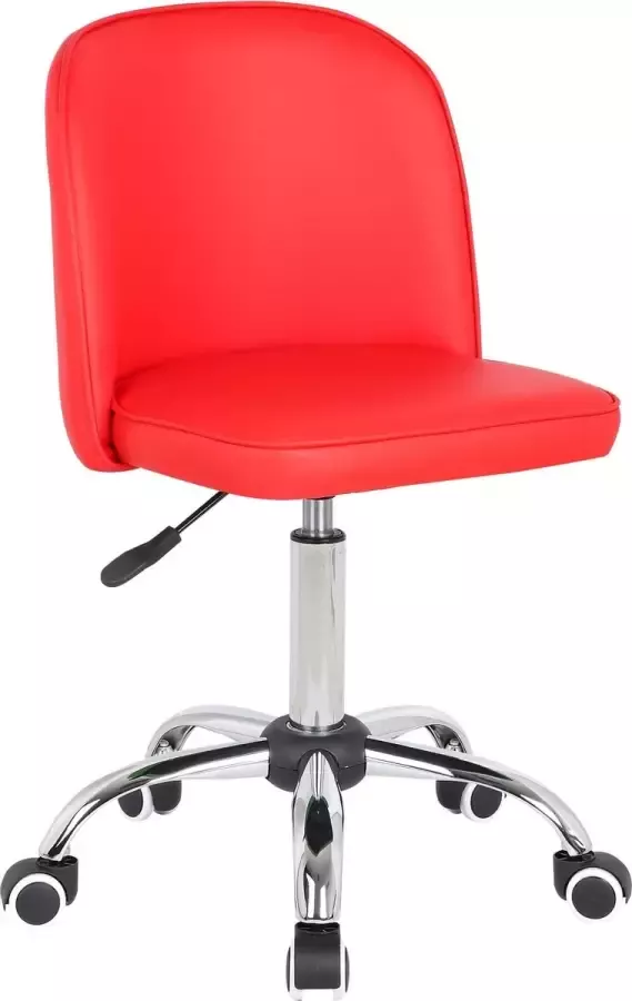 Al Kids Bureaustoel Co zonder armleuning rood