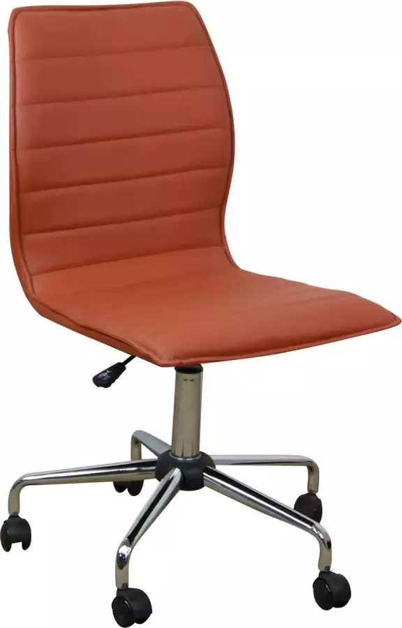 Al Kids Bureaustoel Tendance kunstleer zonder armleuning karamel