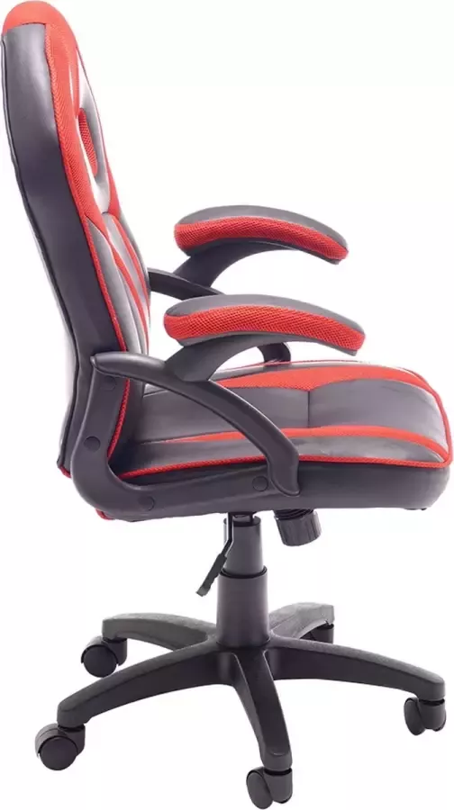 A.L. Kids Kinderbureaustoel Kidz rood zwart - Foto 2