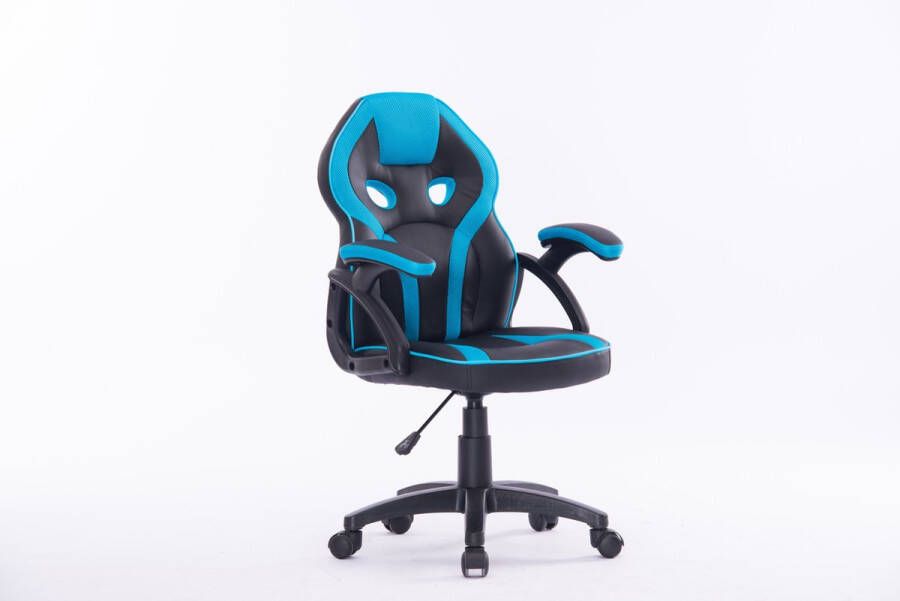 A.L. Kids Kinderbureaustoel Kidz blauw zwart