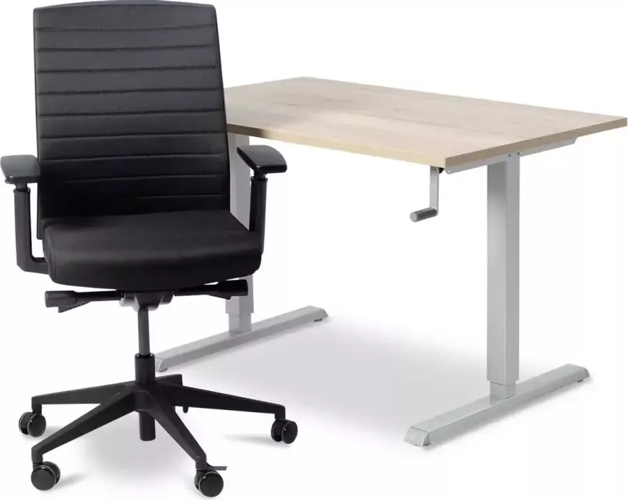 Albeka Zit-Sta Bureau Handslinger Sky-line Sling 120 x 80 cm (BxD) 72 5-120 5 Cm Hoog Verstelbaar Bureau