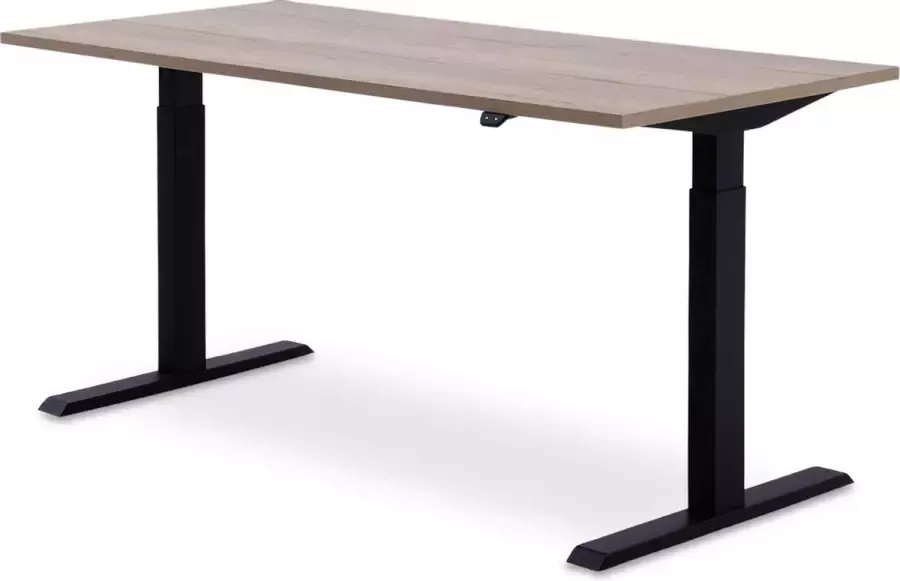 Albeka Zit-Sta Bureau Sky-line Flex 120 x 80 Cm (BxD) 71-118 Cm Hoog Zit sta bureau elektrisch Zit sta bureau 120x60