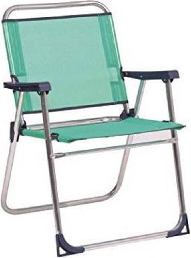 Alco Vaste fauteuil in fibreline aluminium blauwe kleur