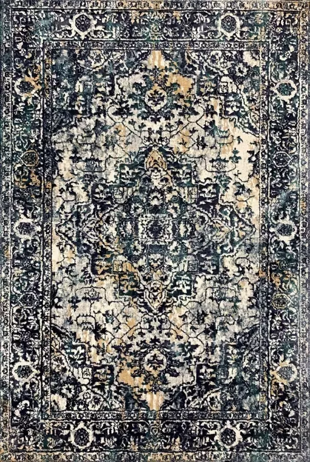 Aledin Carpets Ankara Vintage Vloerkleed 160x230 cm Laagpolig Tapijten woonkamer