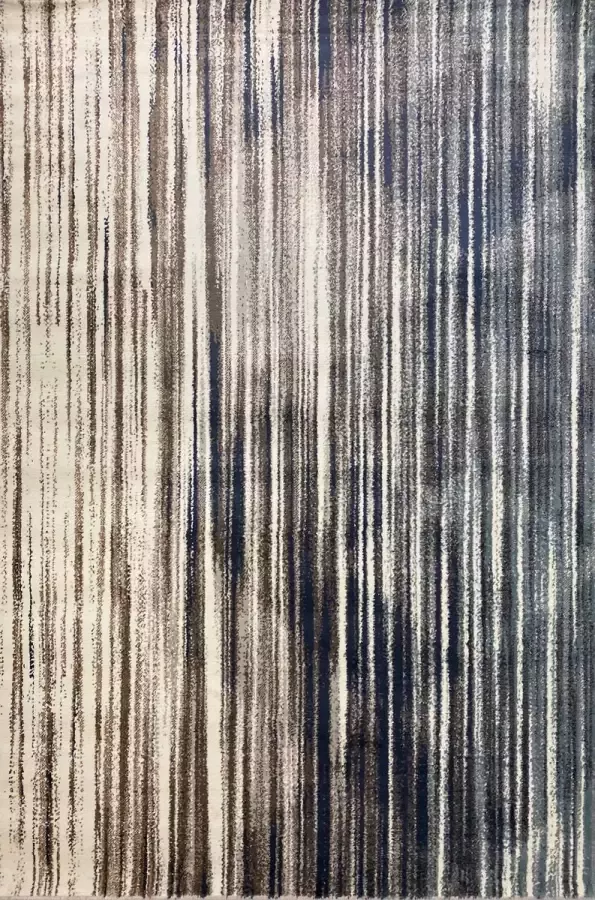 Aledin Carpets Juancho Hoogpolig Shaggy Vloerkleed 160x230cm grijs wit