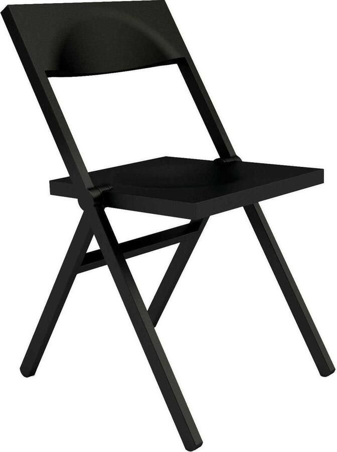 Alessi Piana Klapstoel Zwart
