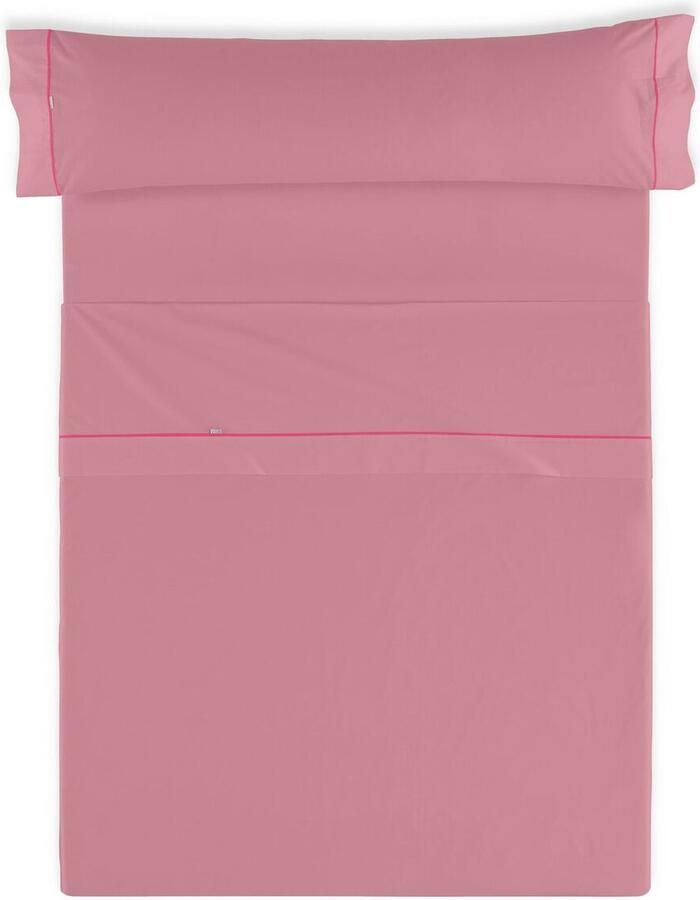 Alexandra House Living Set beddengoed Alba Roze Bed van 135 140 3 Onderdelen