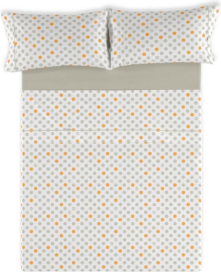 Alexandra House Living Set beddengoed Estelia Beige Bed van 200 4 Onderdelen