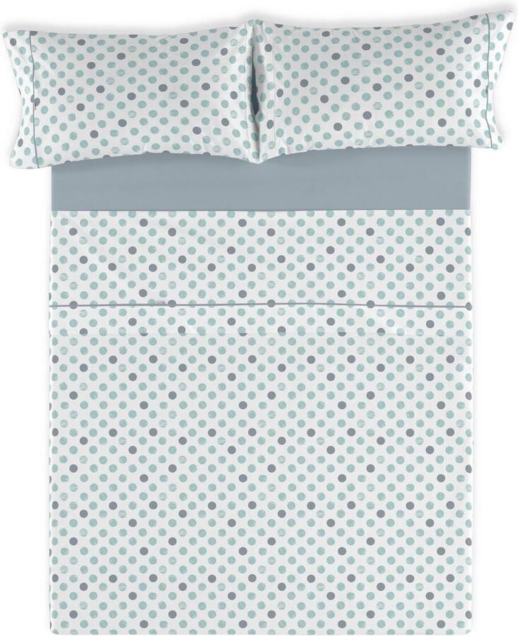 Alexandra House Living Set beddengoed Estelia Zachtgroen Bed van 160 4 Onderdelen