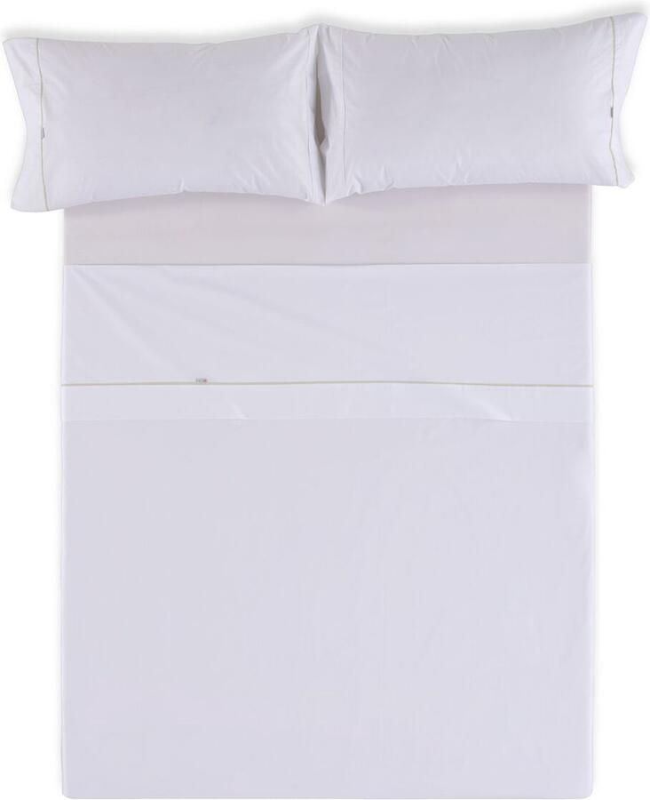 Alexandra House Living Set beddengoed Wit Bed van 180 4 Onderdelen