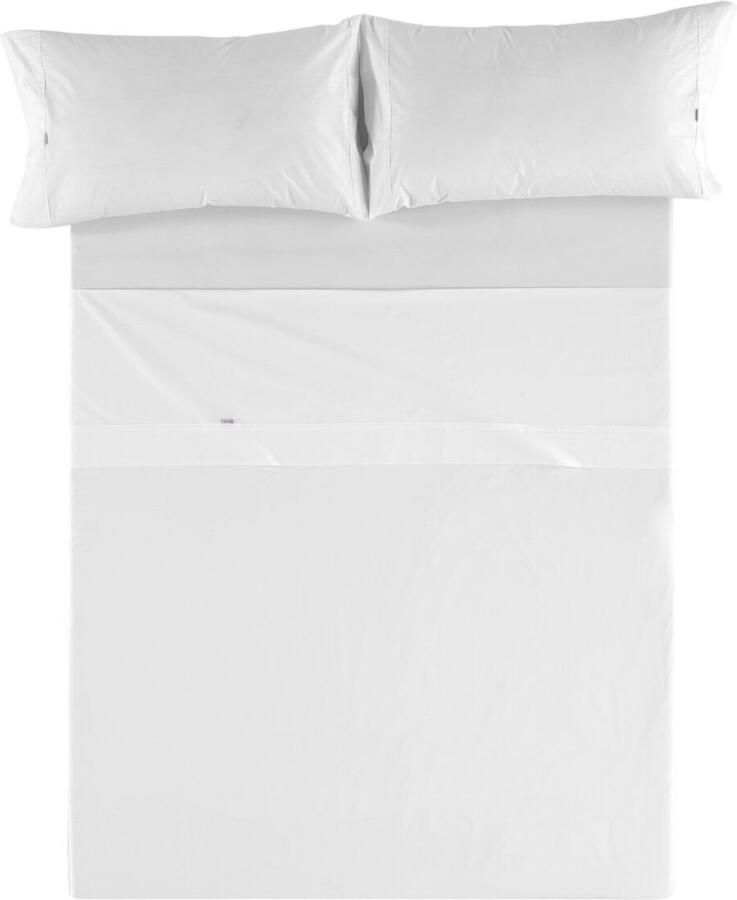 Alexandra House Living Set beddengoed Wit Bed van 150 4 Onderdelen