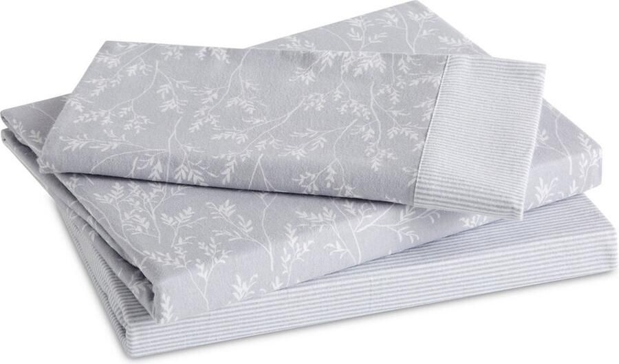 Alexandra House Living Set beddengoed Zahara Blauw Bed van 150 3 Onderdelen