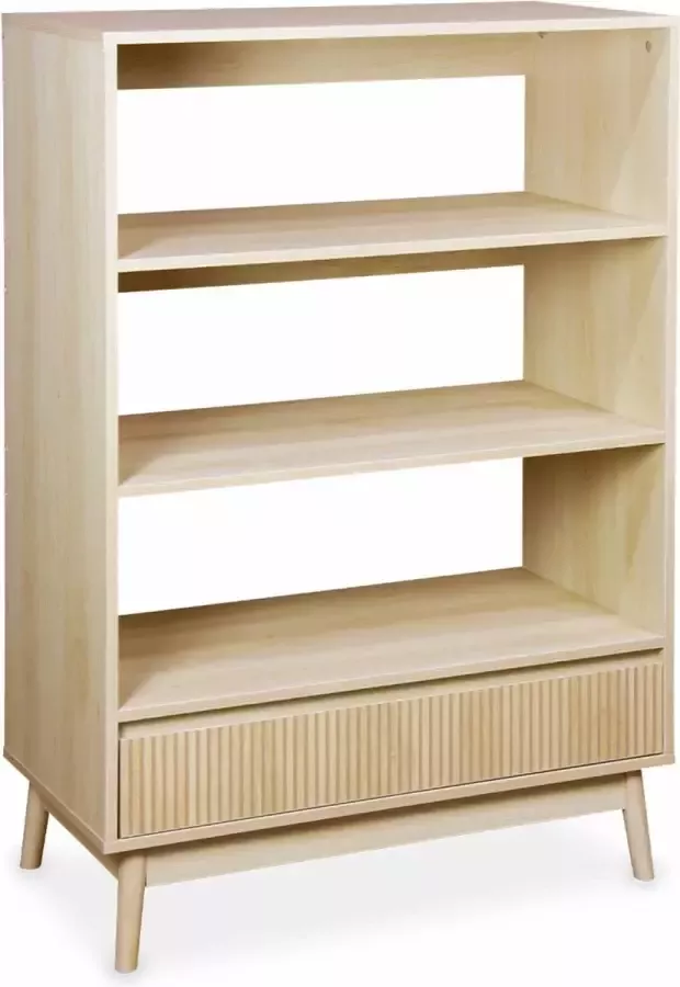 Alice's Garden l Boekenkast Linear l 80x39 5x120cm l 1 lades l 3 planken