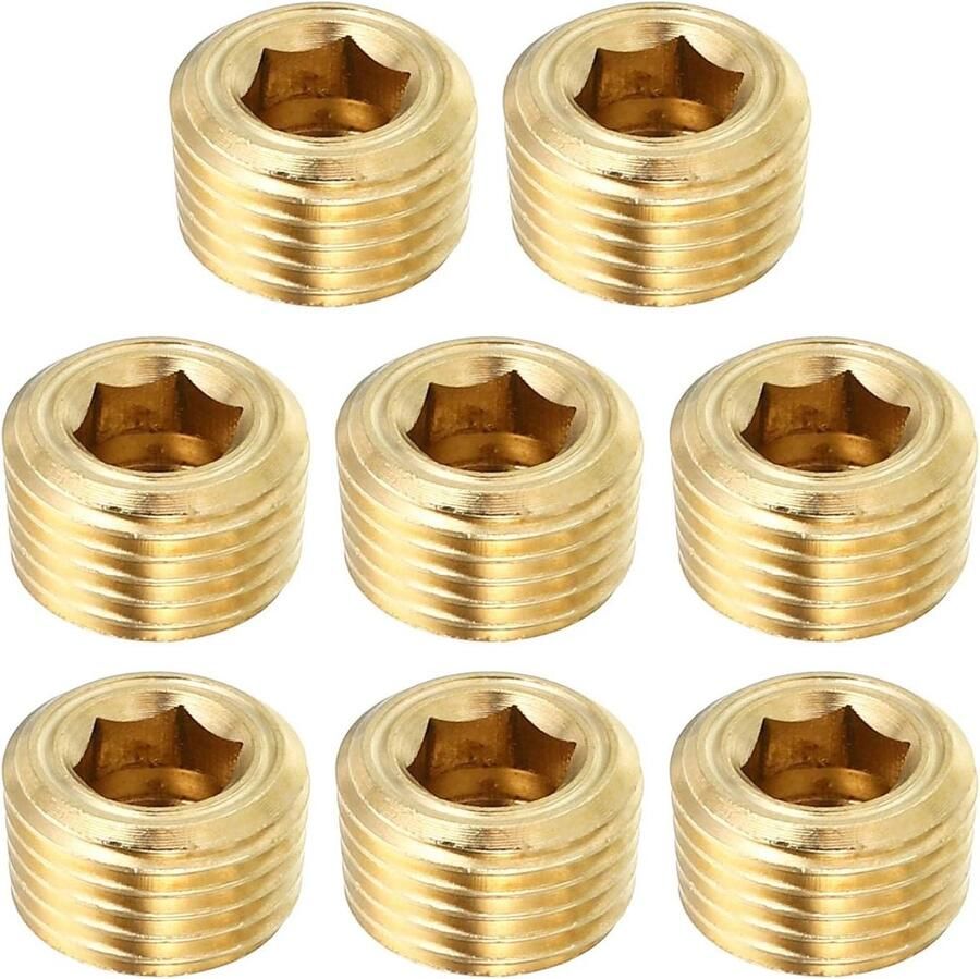 Allecto premium Keramische Knoppen 8 Stuks Met Schroeven Ronde Handvatten voor Kasten Vintage Handgeschilderd Keukenkast Lade Deur 40mm