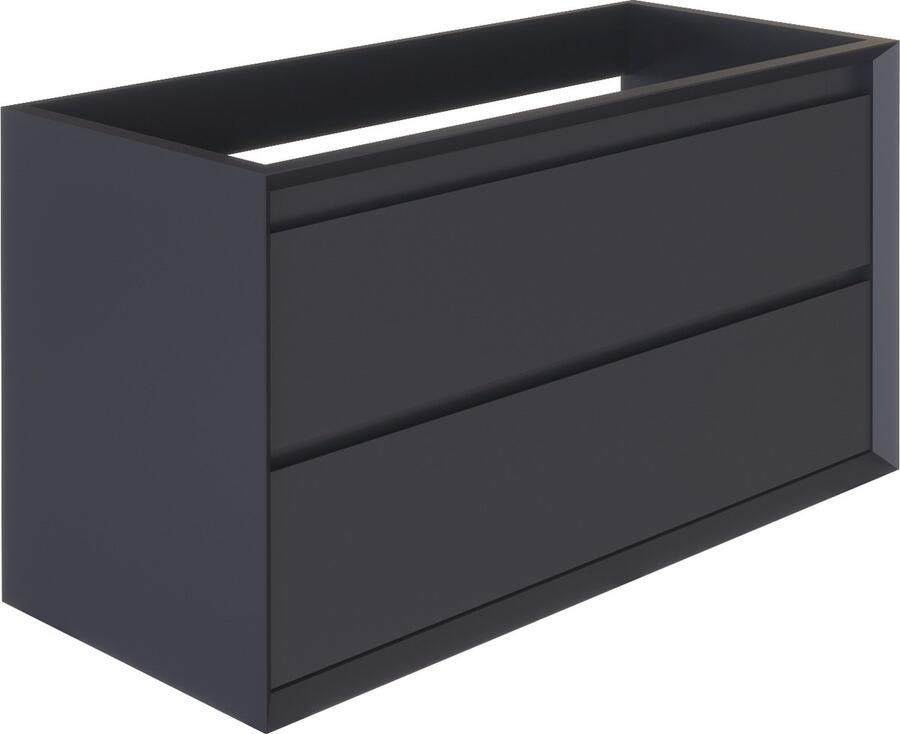 Allibert Delta Wastafelonderbouw 100cm Pruisisch Blauw Mat