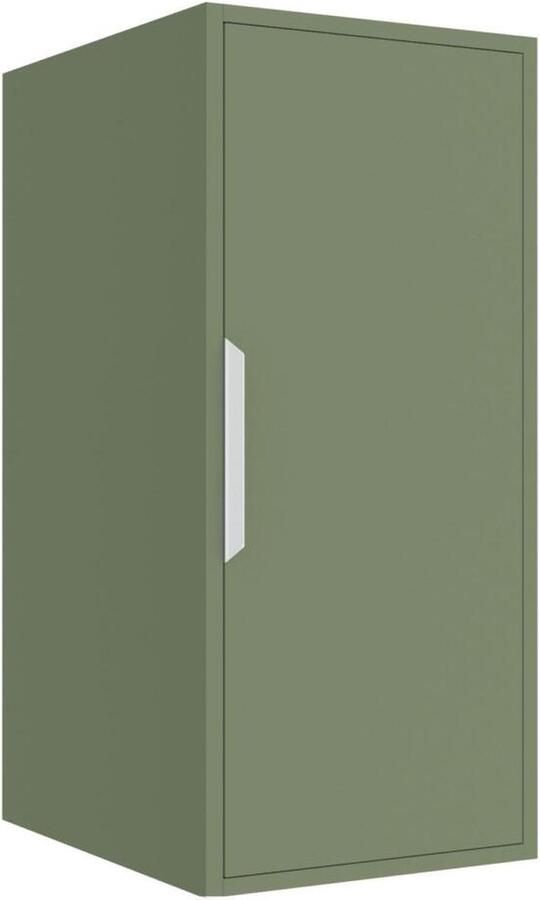 Allibert EVO Halve Kolomkast 40 cm Mat Eucalyptus Groen