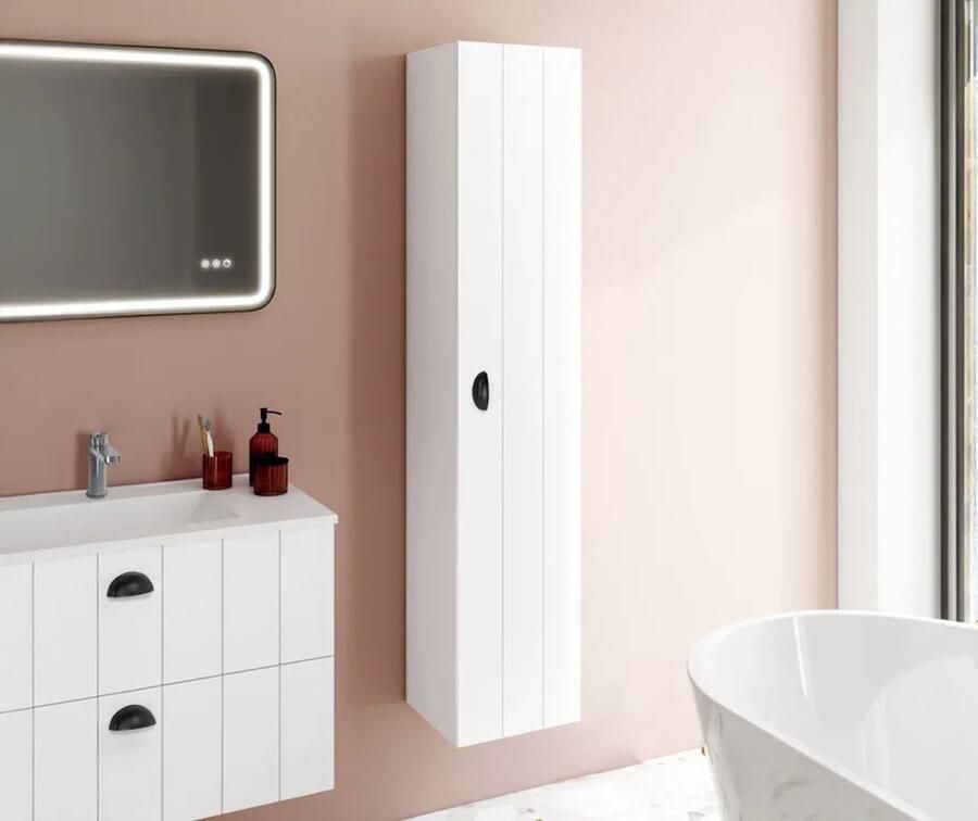 Allibert LILEA Kolomkast 1 Deur 35cm Wit