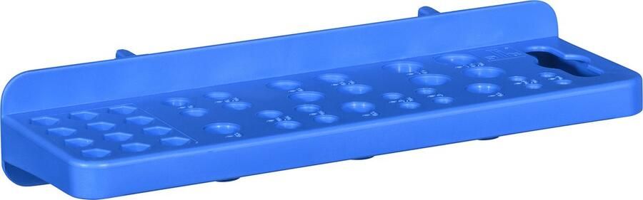 Allit Gereedschap wandrek eigen indeling Gereedschapsstrip 96 insteekgaten - Foto 5