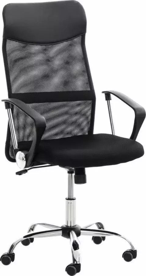 Alora Mesh Bureaustoel Paris Zwart Ergonomisch Max. Draagvermogen 150 KG Office Chair Volwassenen - Foto 2