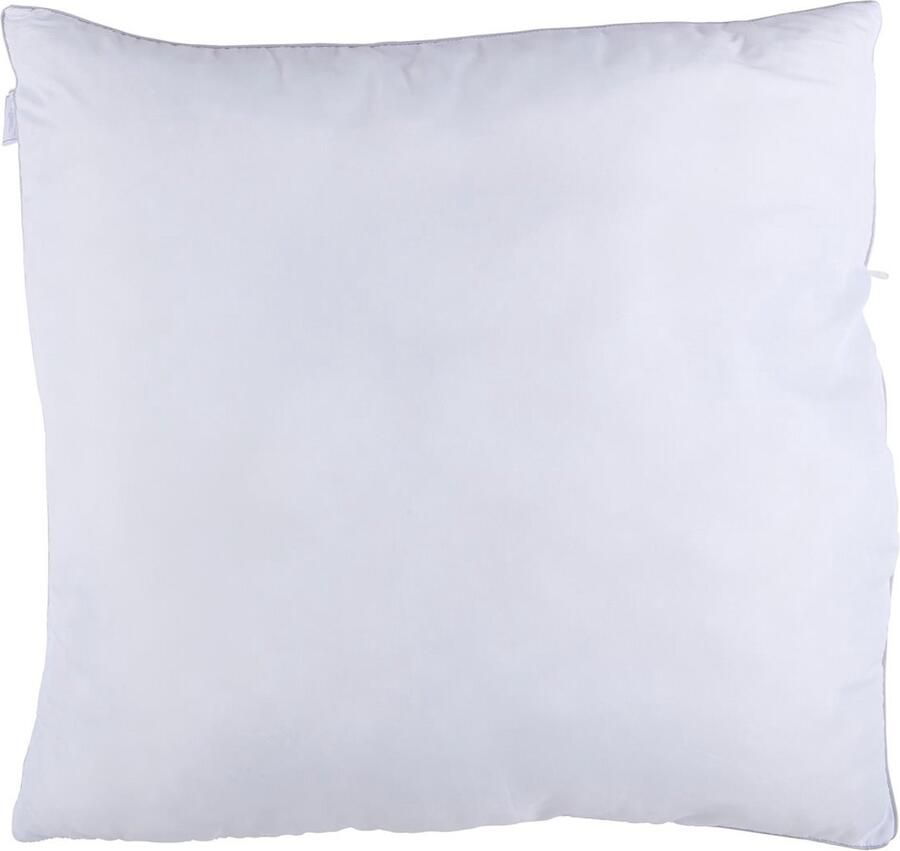 Alpina kussen 80 x 80 cm Kussen voor Bed en Bank Wasmachine Bestendige Hoes Wit