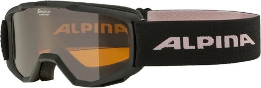 Alpina Skibril Kids Piney Black Rose Matt Orange