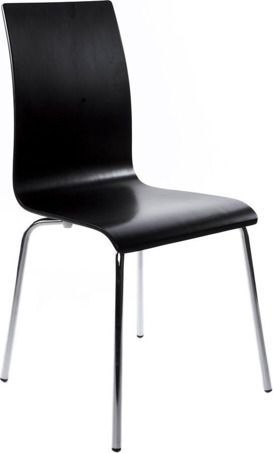 Alterego Design Alterego ESPERA Eetkamerstoel Zwart 40x38x89 cm