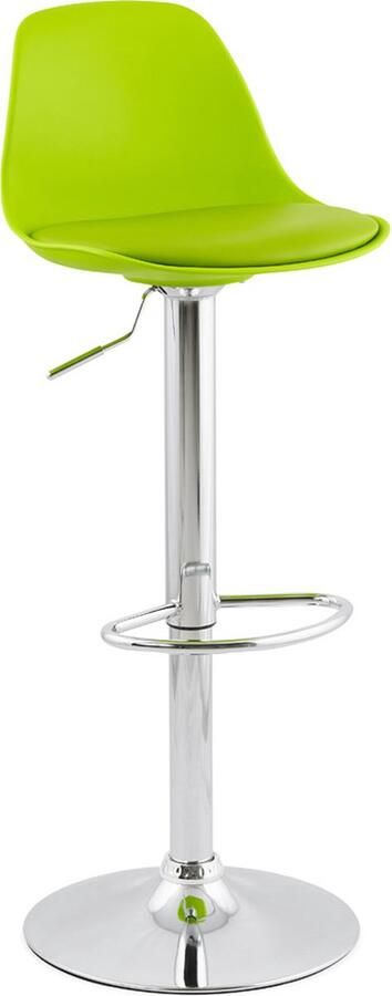 Alterego Design Alterego PRINCES Verstelbare kruk Groen 42x39x104 cm