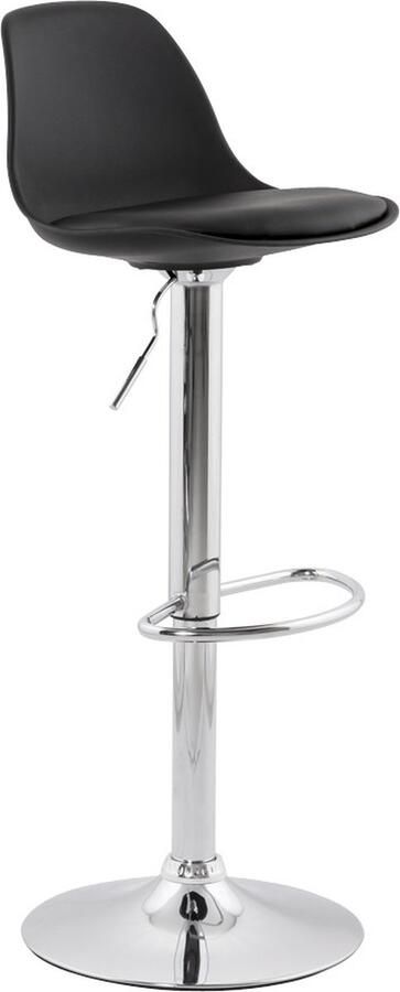 Alterego Design Alterego PRINCES Verstelbare kruk Zwart 42x39x104 cm