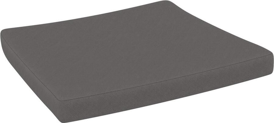 Alterego Design Alterego Zitkussen voor 'AROMA' donkergrijs van synthetisch materiaal