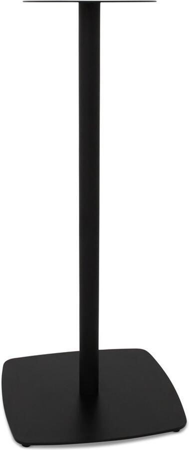 Alterego Design Alterego Tafelpoot 'DUNI 100' in zwart metaal 45x45x101 cm