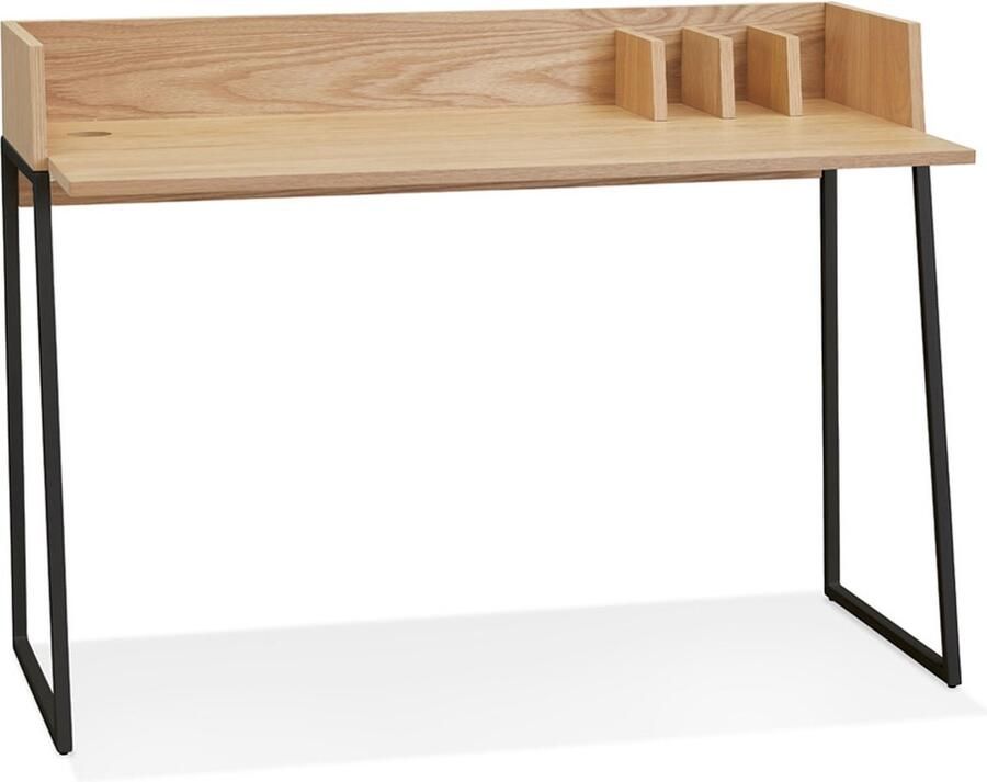 Alterego Design Alterego SALMON Design recht bureau Beige 120x62x89 cm