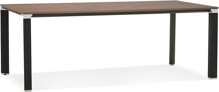 Alterego Design Alterego XLINE Bureau bank Bruin 200x100x74 cm