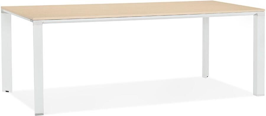 Alterego Design Alterego XLINE Ontwerper directiekantoor Beige 200x100x74 cm