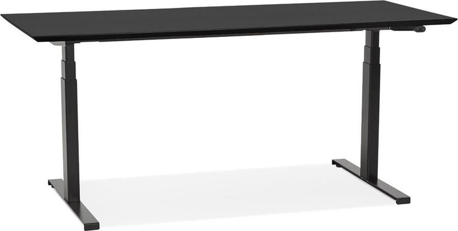 Alterego Design Alterego BIONIK Elektrisch zit-sta bureau Zwart (63-128)x180x90 cm - Foto 2